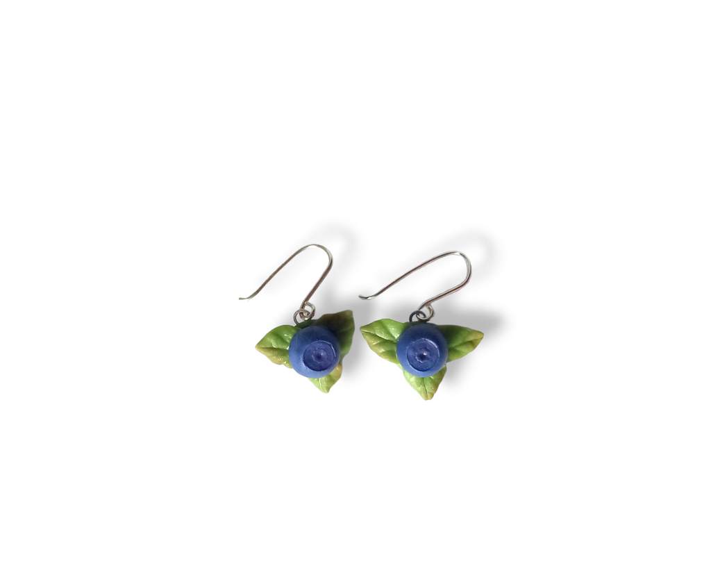 Blueberry earrings 2025